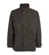 Barbour Ogston Wax Jacket In Green