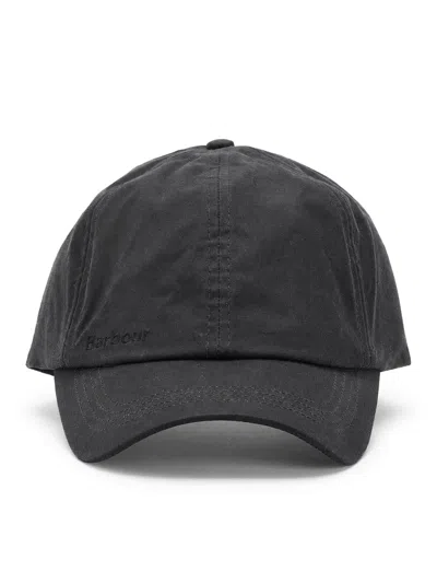 Barbour Waxed Sports Hat In Grey
