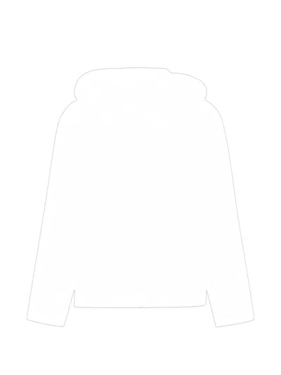 Barbour Weaver Corduroy-collar Hooded Coat In White