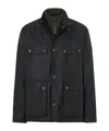 Barbour Button-up Jacket In Black