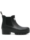Barbour Womens Clifton Wedge Chelsea Wellington Boots In Black