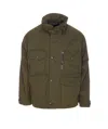 Barbour Westdale Jacket Featuring Adjustable Cuffs In Green