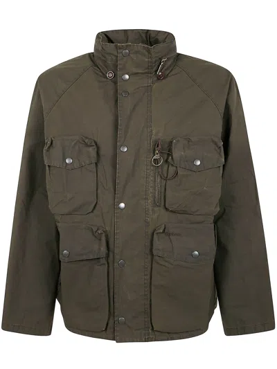 Barbour Westmorland Showerproof Jacket In Green