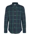 Barbour Wetheram Tailored Long-sleeved Shirt In Green