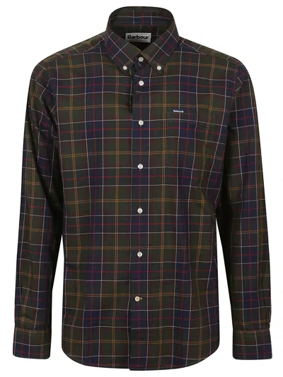Barbour Wetheram Tailored Shirt In Black