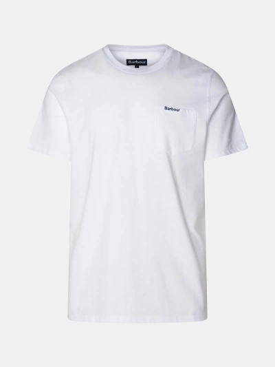 Barbour Kids' White Cotton T-shirt