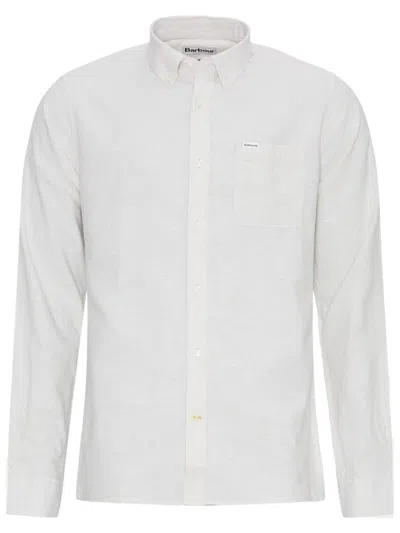 Barbour White Nelson Shirt