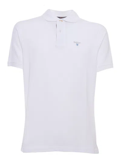 BARBOUR WHITE POLO