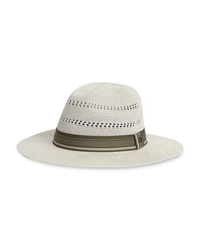Barbour Whitfield Fedora Hat In Antique White