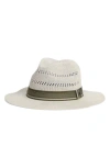 Barbour Whitfield Fedora Hat In Antique White