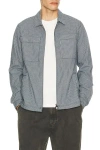 Barbour Willowburn Gingham Overshirt In Blue