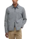 Barbour Willowburn Gingham Overshirt In Gray