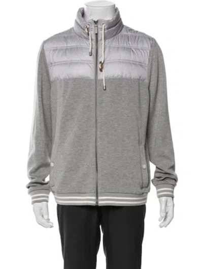 Pre-owned Barbour Windbreaker In Gray