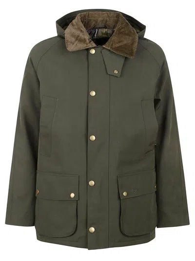 Barbour Winter Ashby Jacket In Green