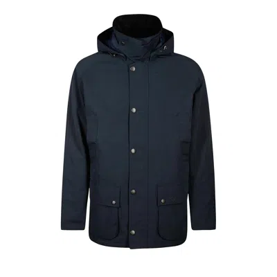 Pre-owned Barbour Winter Ashby Waterproof Jacket 'navy' | Blue | Men's Size M
