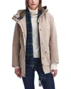 Barbour Winter Beadnell Waterproof Jacket In Sand Dune