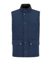 Barbour Winter Lowerdale Gilet In Blue
