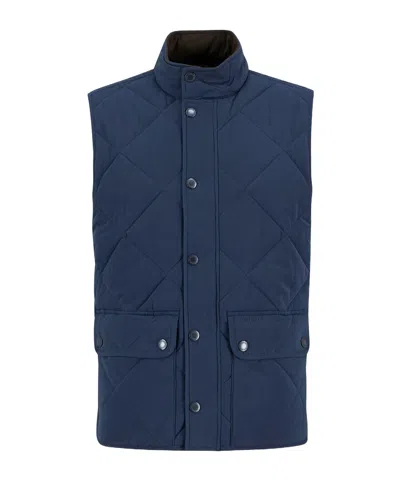 Barbour Winter Lowerdale Gilet In Blue