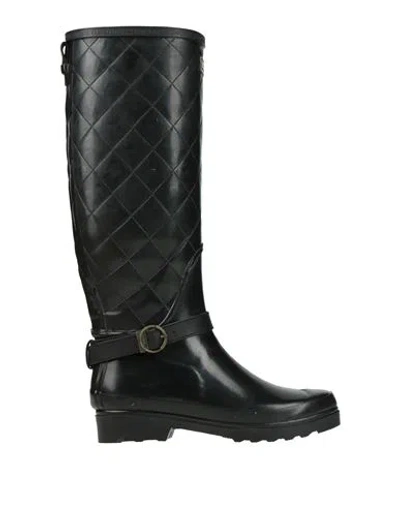 Barbour Woman Boot Black Size 7 Rubber