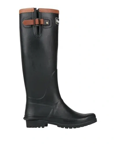 Barbour Woman Boot Black Size 8 Rubber