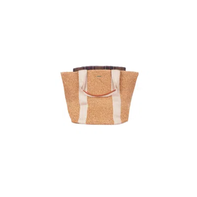 Barbour Woman Handbag Lba0467 Be11 Lily Beach Tote Bag Natural In Other