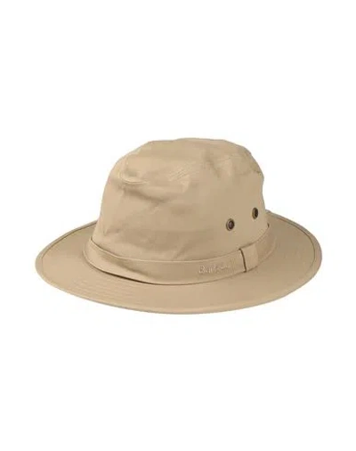 Barbour Woman Hat Beige Size S Cotton In Sand