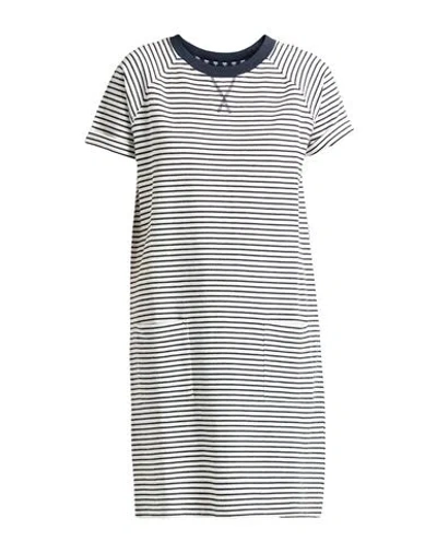 Barbour Woman Mini Dress Navy Size 8 Cotton In Blue