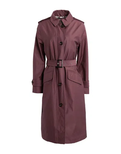 Barbour Overcoats In Mauve