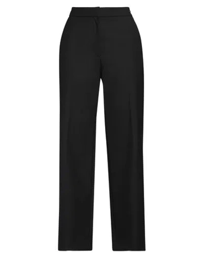 Barbour Woman Pants Black Size 10 Polyester, Wool, Elastane