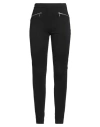 Barbour Woman Pants Black Size 12 Viscose, Nylon, Elastane In Black
