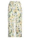 Barbour Woman Pants White Size 8 Cotton, Linen In White