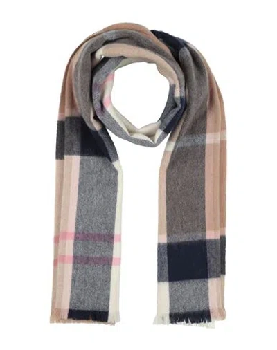 Barbour Woman Scarf Beige Size - Wool In Sand