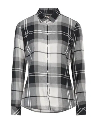 Barbour Woman Shirt Black Size 6 Cotton