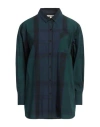 Barbour Woman Shirt Dark Green Size 6 Cotton In Green