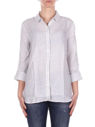 Barbour Woman Shirt Lsh1315 Bl27 Marine Shirt Blue Line In Other