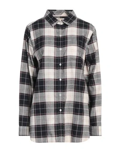 Barbour Woman Shirt Midnight Blue Size 6 Cotton