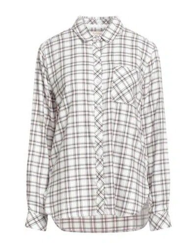 Barbour Woman Shirt Pink Size 12 Cotton, Lyocell In Multi