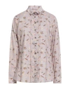 Barbour Woman Shirt Taupe Size 10 Cotton In Neutral