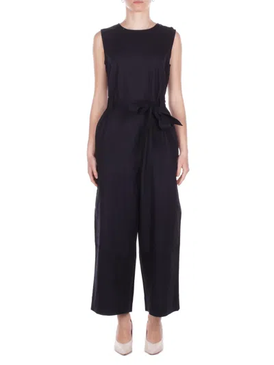 Barbour Woman Suit Ldr0985 Ny99 Gabby Jumpsuit Dark Navy In Multi