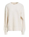 Barbour Woman Sweater Ivory Size 10 Cotton, Wool