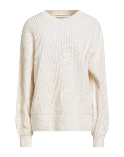 Barbour Woman Sweater Ivory Size 10 Cotton, Wool
