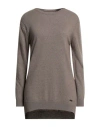 Barbour Woman Sweater Light Brown Size 6 Wool, Viscose, Polyamide, Cashmere In Neutral