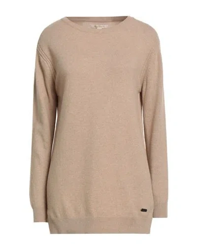 Barbour Woman Sweater Sand Size 6 Wool, Viscose, Polyamide, Cashmere In Neutral