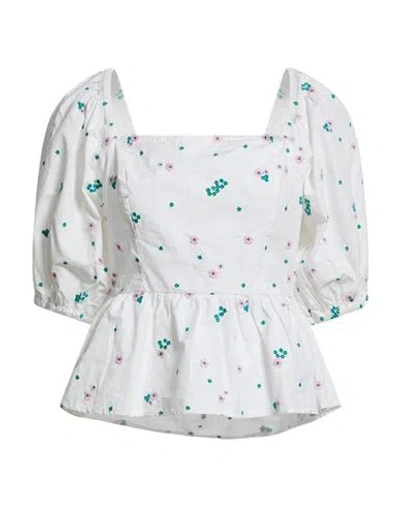 Barbour Woman Top Emerald Green Size 14 Cotton