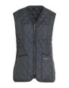 Barbour Woman Vest Midnight Blue Size 12 Polyamide In Blue