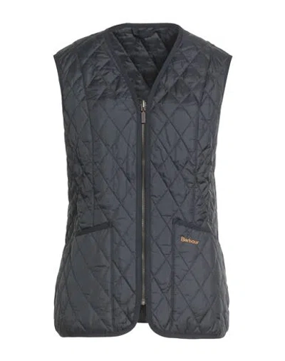 Barbour Woman Vest Midnight Blue Size 12 Polyamide