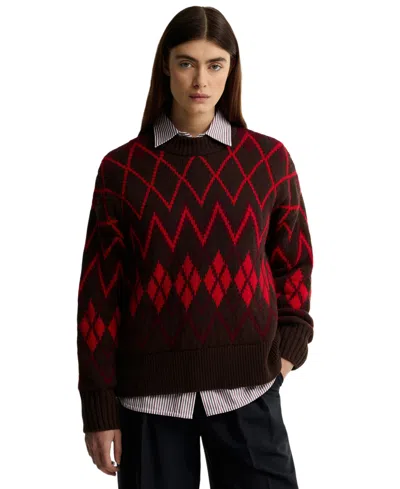 Barbour Adina Crewneck Sweater In Multi