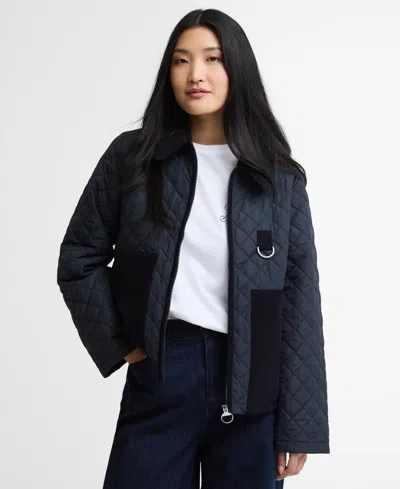Barbour Women's Aylesby Quilted Jacket In Blue