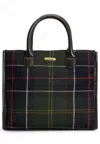 Barbour Green Handbag In Green