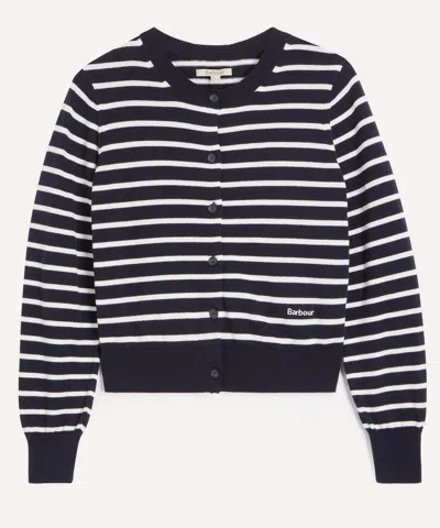 Barbour Women's Baiton Striped Cardigan In Multi